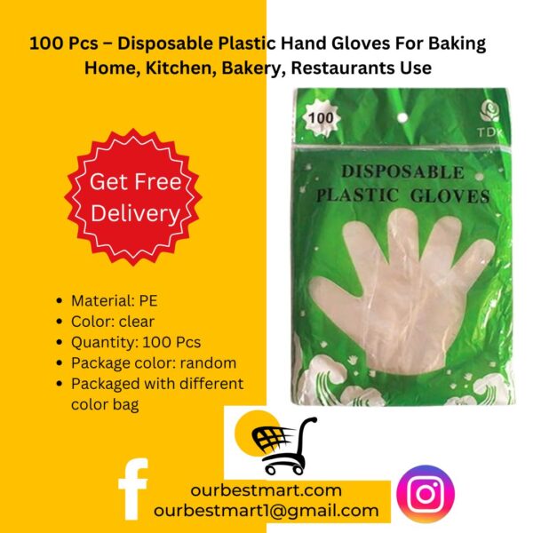 Disposable Plastic Hand Gloves